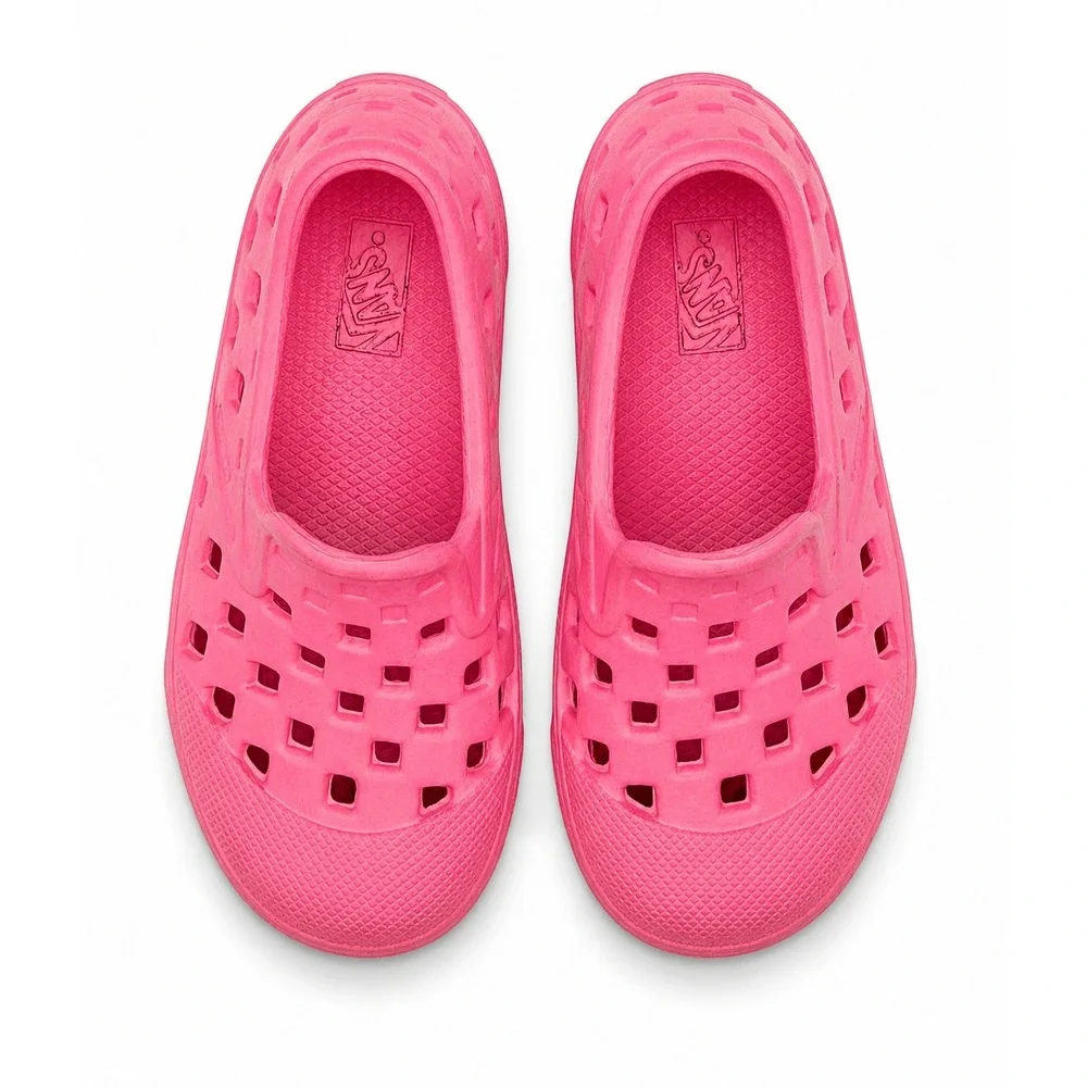 Vans Trek Slip On Kid 6 Pink Breathable Quick Dry Outdoor Water Beach Pool Shoes